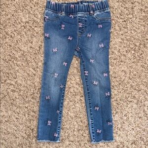 Size 5 girls Disney x Baby Gap Minnie Mouse jeggings.